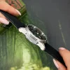 Патриотические наручные часы Awarder Embroidery Silver-Green Black Battery 10ATM фото 8