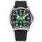 Awarder Embroidery Silver-Green Black Battery 10ATM