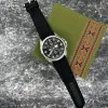 Патріотичний наручний годинник Awarder Embroidery Silver-Army Green Black Battery 10ATM фото 6