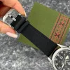 Патріотичний наручний годинник Awarder Embroidery Silver-Army Green Black Battery 10ATM фото 11