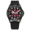 Awarder Embroidery Black-Red Black Battery 10ATM