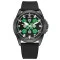 Awarder Embroidery Black-Green Black Battery 10ATM