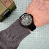 Патріотичний наручний годинник Awarder Embroidery Black-Green Black Battery 10ATM фото 13