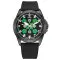 Awarder Embroidery Black-Green Black Battery 10ATM