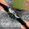 Патриотические наручные часы Awarder Embroidery Silver-Green Black Automatic 10ATM фото 6