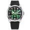 Awarder 040 Embroidery Silver-Green Black Automatic 10ATM