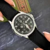 Патриотические наручные часы Awarder Embroidery Silver-Army Green Black Automatic 10ATM фото 7