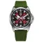 Awarder Embroidery Silver-Red Green Battery 10ATM