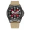 Awarder 040 Embroidery Black-Red Khaki Automatic 10ATM