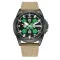 Awarder 040 Embroidery Black-Green Khaki Automatic 10ATM