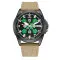 Awarder 040 Embroidery Black-Green Khaki Automatic 10ATM