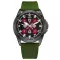 Awarder Embroidery Black-Red Green Battery 10ATM