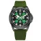 Awarder Embroidery Black-Green Green Battery 10ATM