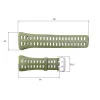Ремінець для годинника Skmei 1251/1250/1360/1167AG Army Green фото 4