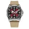 Awarder Embroidery Silver-Red Khaki Battery 10ATM