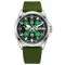 Awarder 040 Embroidery Silver-Green Green  Automatic 10ATM