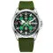 Awarder 040 Embroidery Silver-Green Green  Automatic 10ATM