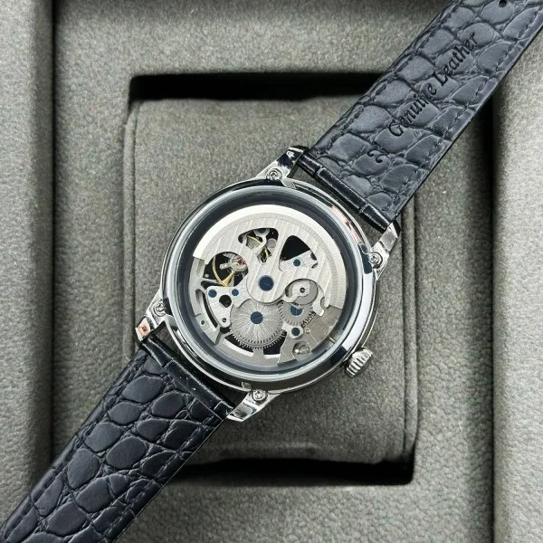 Патріотичний наручний годинник Awarder Незламний Харків Silver-Black Automatic фото 6