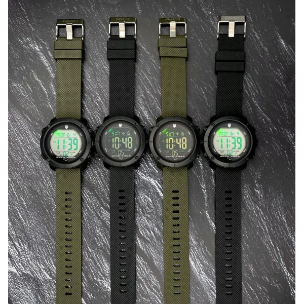 Годинник наручний Awarder 032 Де би не був Army Green-Black-White фото 3