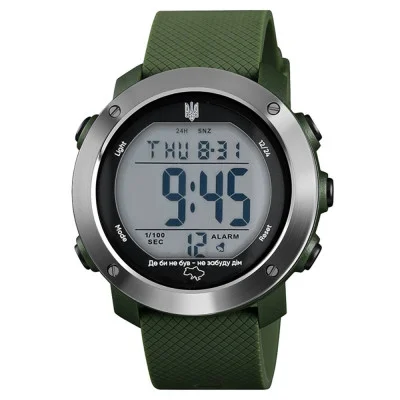 Часы наручные Awarder 033 Где бы ни был Army Green-Silver-White