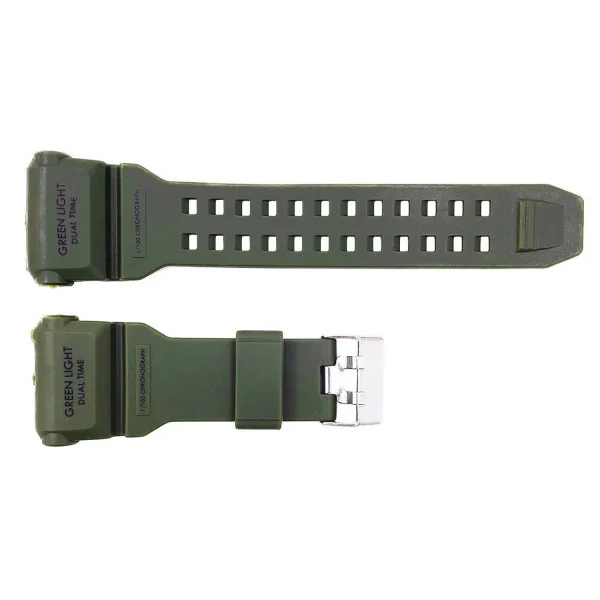 Ремінець для годинника Skmei 1637AG Army Green фото 1
