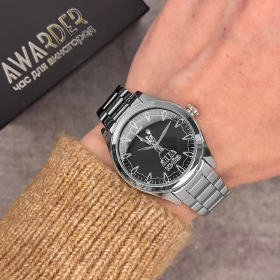 Женские часы Awarder 035 Киев II Silver-Black