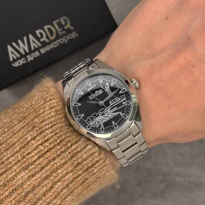 Женские часы Awarder 035 Киев I Silver-Black