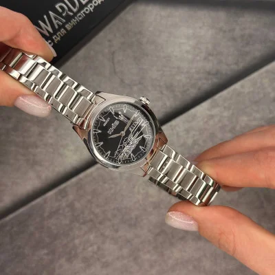 Женские часы Awarder 035 Киев I Silver-Black