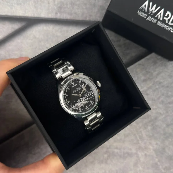 Женские часы Awarder 035 Киев I Silver-Black фото 6