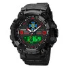 Годинник наручний Patriot 001RDSBU СБУ Чорні з червоним + Коробка. фото 4