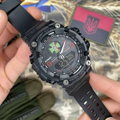 Patriot 001RDDPS ДПС Чорні з червоним + Коробка.