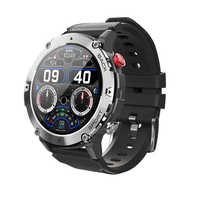 Розумний годинник Modfit Sniper Black-Silver 36 мм.