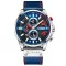 Curren 8393 Silver-Blue