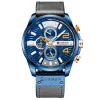 Чоловічий годинник Curren 8393 Blue фото 2
