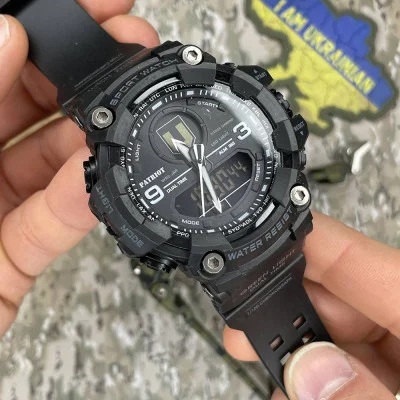 Часы наручные Patriot 001BKTRO ТРО Черные + Коробка