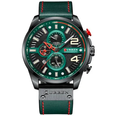 Чоловічий годинник Curren 8393 Green