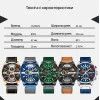 Чоловічий годинник Curren 8393 Green фото 3