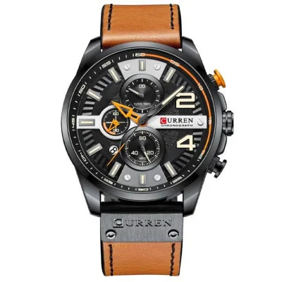 Мужские часы Curren 8393 Black