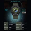 Чоловічий годинник Sanda 3167 All Black фото 3