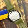 Часы наручные Patriot 002AGUASI Трезубец серебро Зеленые + Коробка. фото 5