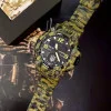 Годинник наручний Patriot 003CMGRUASI Тризуб срібло Зелений камуфляж + Коробка. фото 3