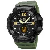 Часы наручные Patriot 003AGUAGD Трезубец золото Зеленые + Коробка. фото 7