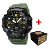 Часы наручные Patriot 003AG Ваше лого Зеленые + Коробка фото 2