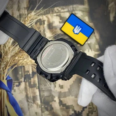 Часы наручные Patriot 004BKTPO Полиция Черные + Коробка.