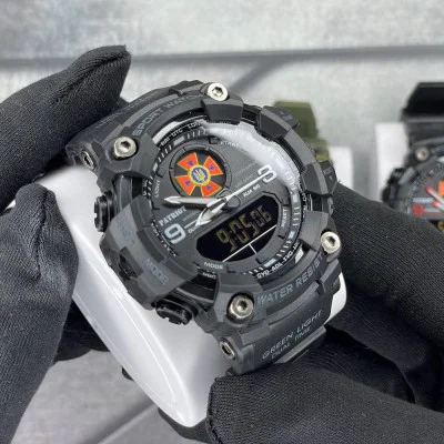 Часы наручные Patriot 004BKDSNS ДСНС Черные + Коробка.