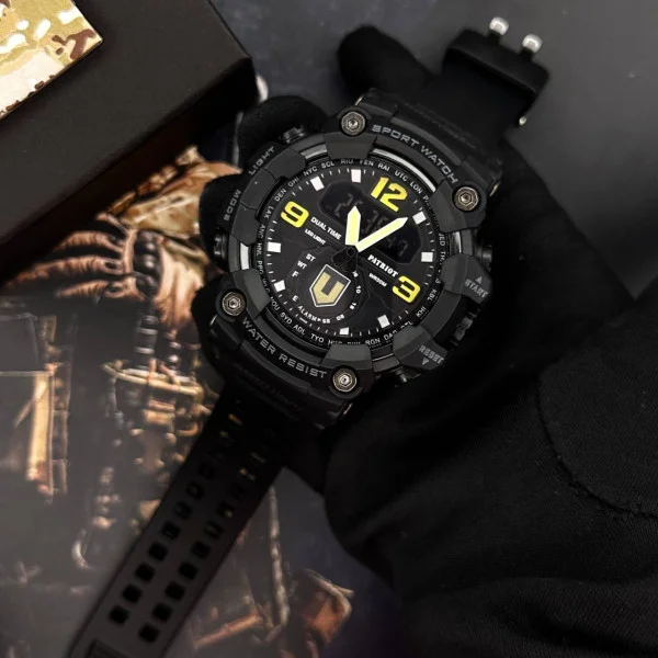 Часы наручные Patriot 004BKTRO ТРО Черные + Коробка фото 4