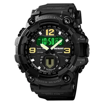 Часы наручные Patriot 004BKTRO ТРО Черные + Коробка