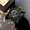 Годинник наручний Patriot 004AGUASI Тризуб срібло Зелені + Коробка. фото 3