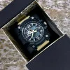 Годинник наручний Patriot 012BKKHPO Поліція Чорні з хакі + Коробка. фото 4