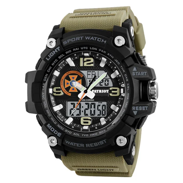 Часы наручные Patriot 012BKKHDSNS ДСНС Черные из хаки + Коробка фото 3
